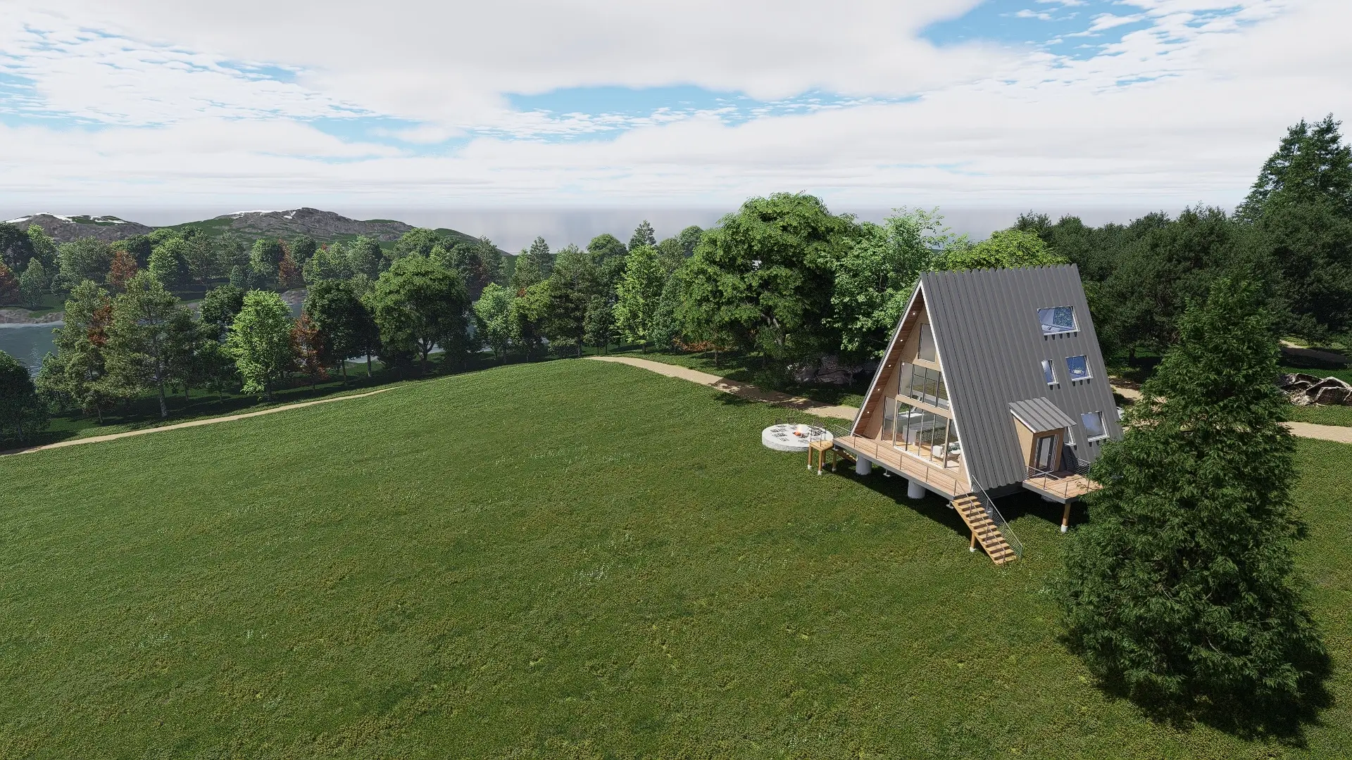 Master Bathroom Render