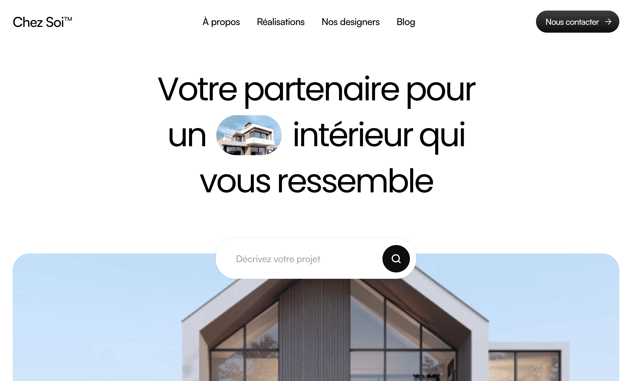 Site vitrine rénovation intérieure décoration Montpellier – Chez Soi