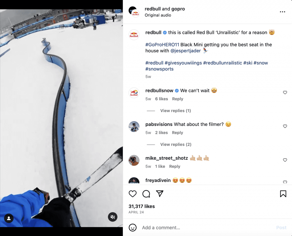 red bull user generated content