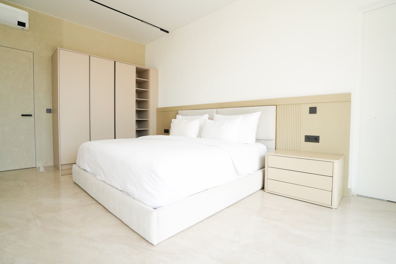 A completed 5-bedroom villa in Canggu, set in a quiet cul-de-sac location for maximum privacy