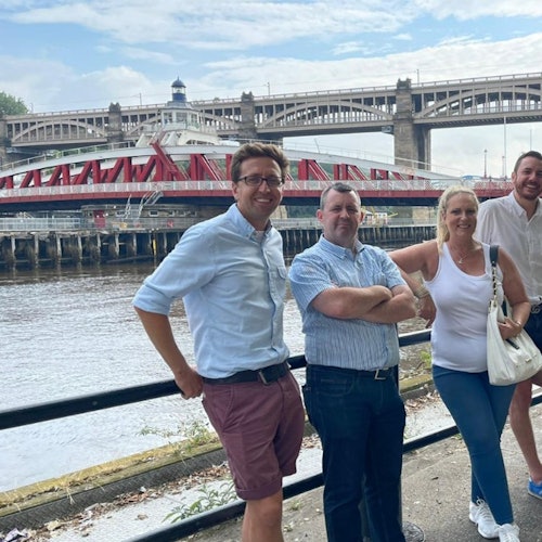 Group on Newcastle Qayside