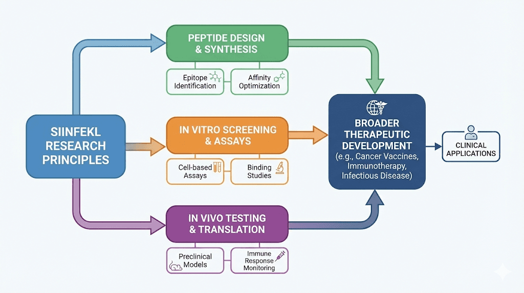 SIINFEKL peptide research applications in broader peptide development