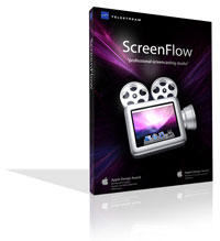 Screenshot of Screenflow recording equipment 