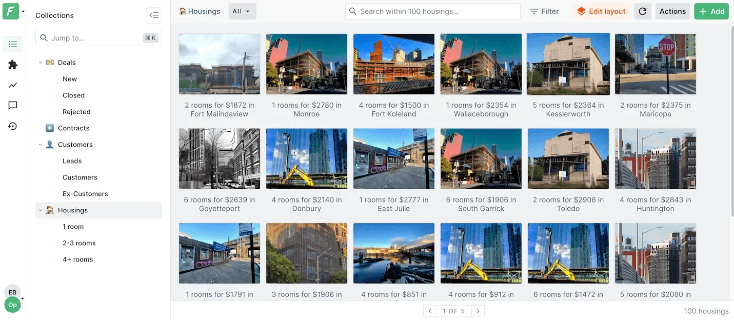 Real Estate Management App with Forest Admin