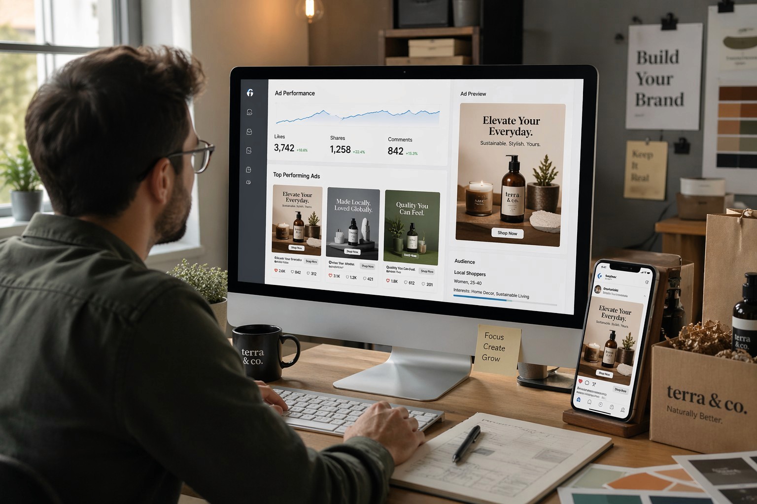 Social Media Ad Design