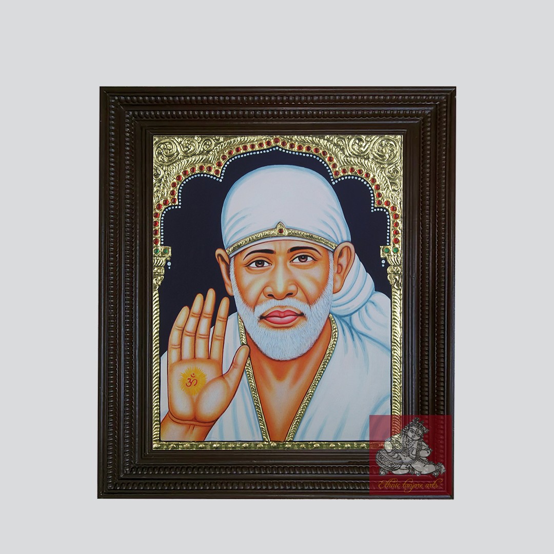 Shirdi Sai Baba Tanjore Painting