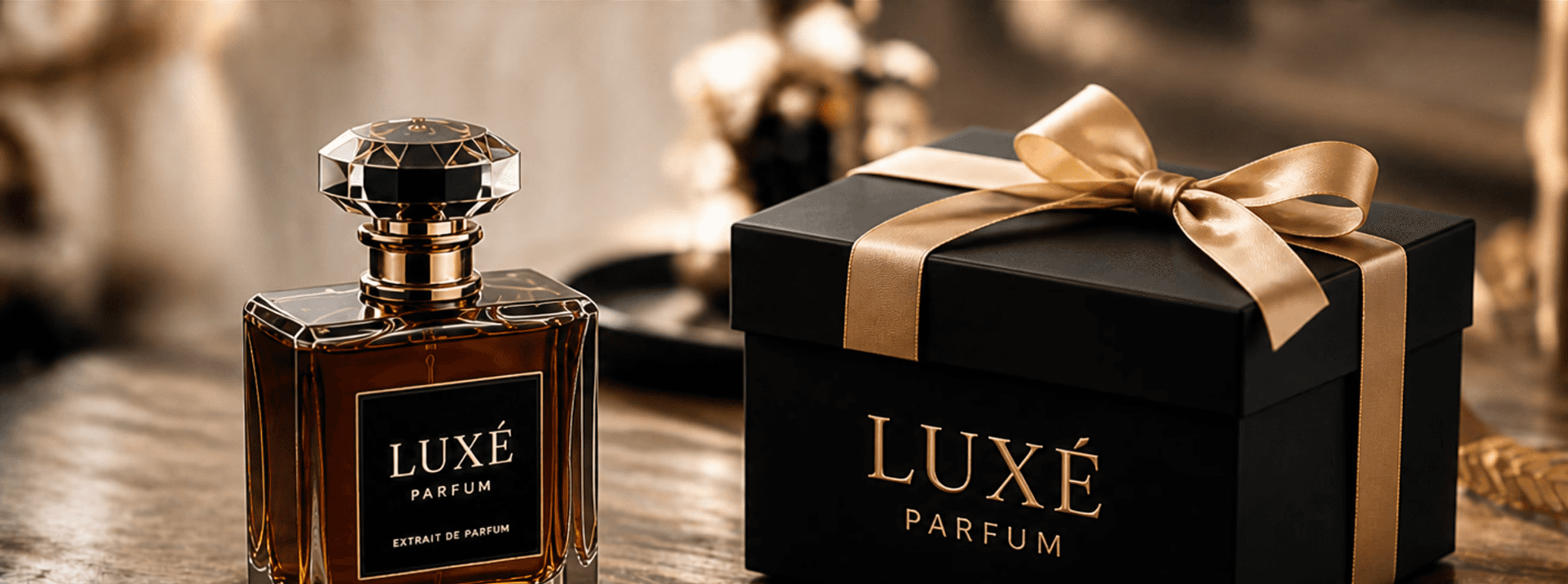 LUXÉ Parfum newsletter section background