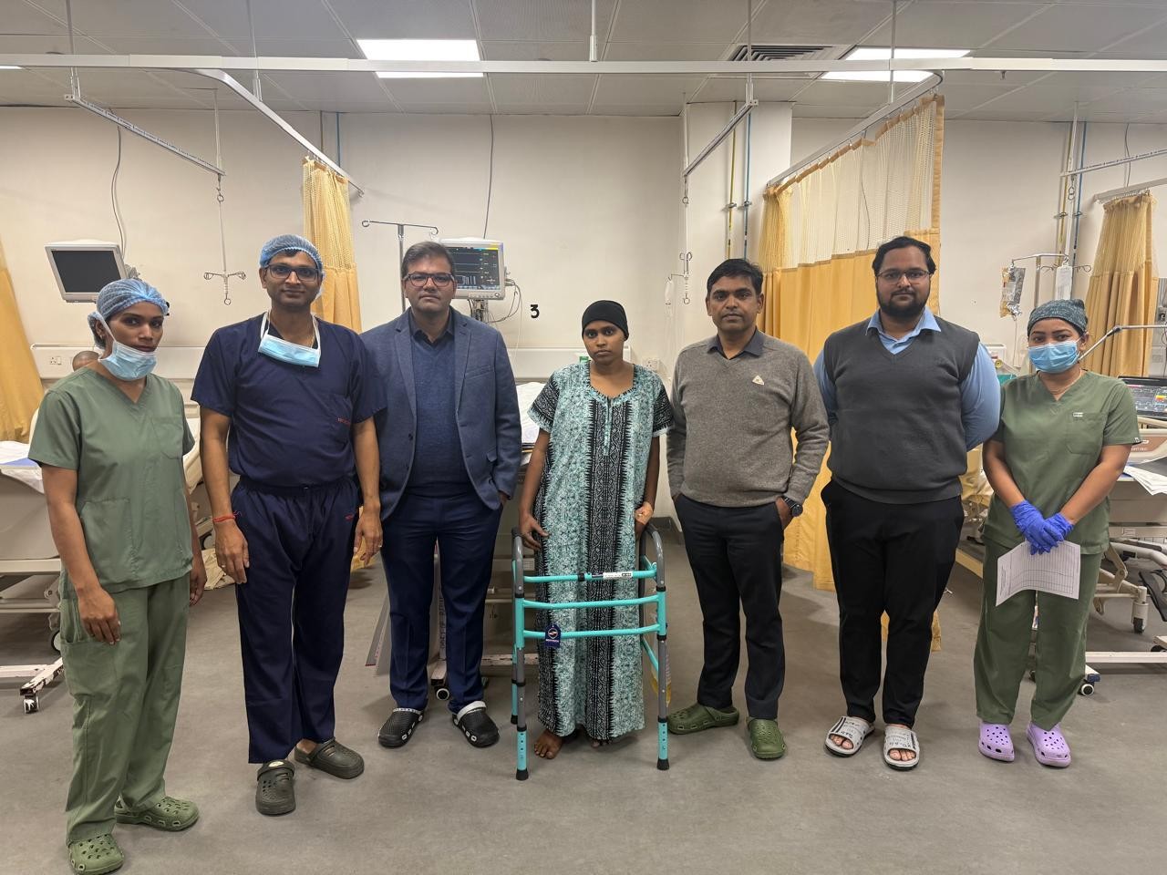 KSSSCI docs save woman’s leg in rare bone cancer surgery