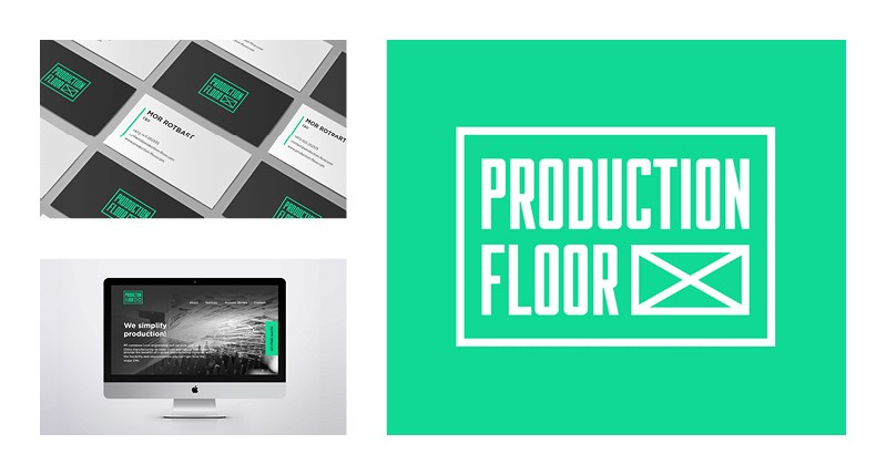 production floor identity designed by Yifat Anzelevich