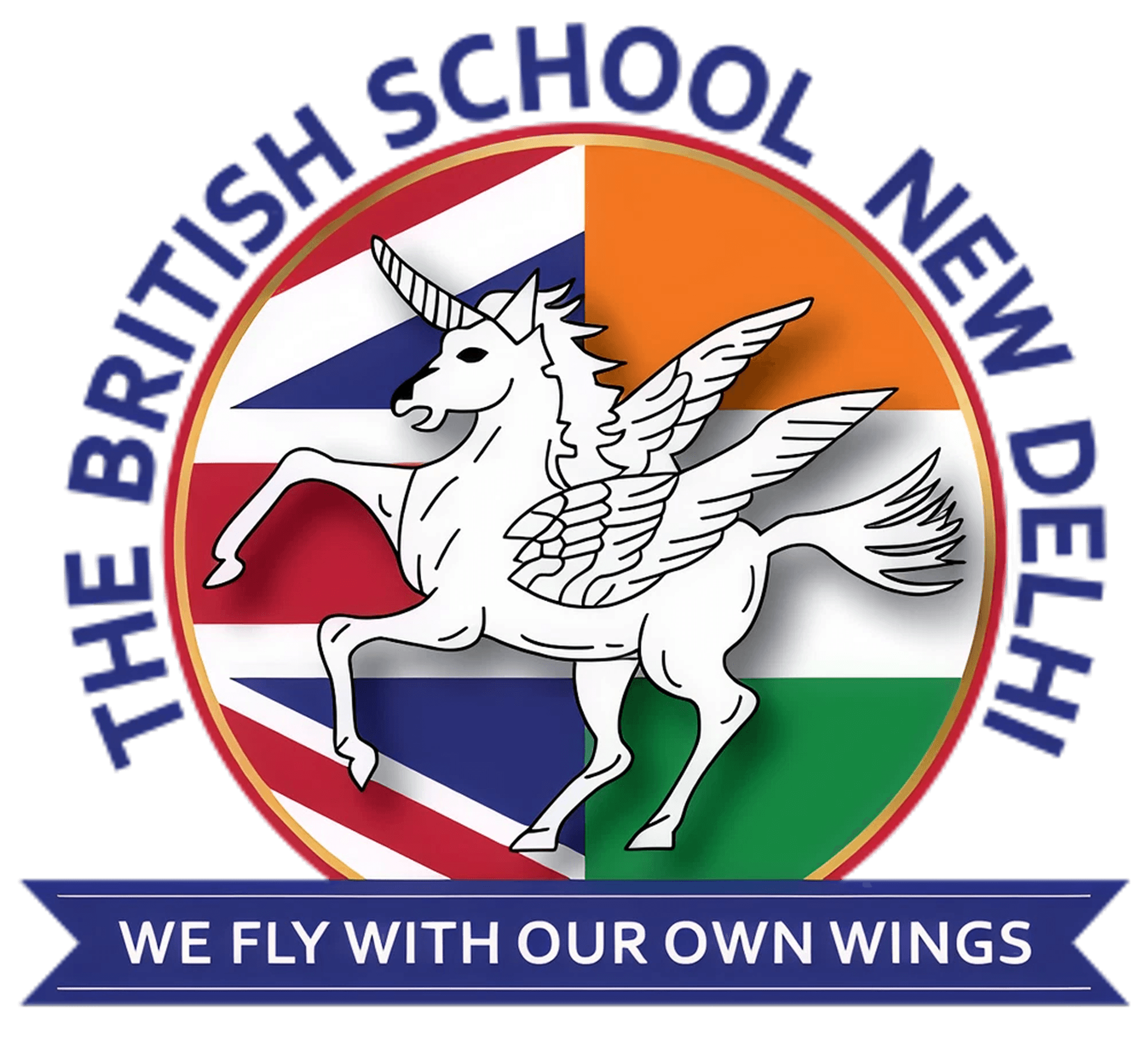 The British School logo – high school students from The British School have participated in RISE Research, a summer program offering research and Ivy League mentorship