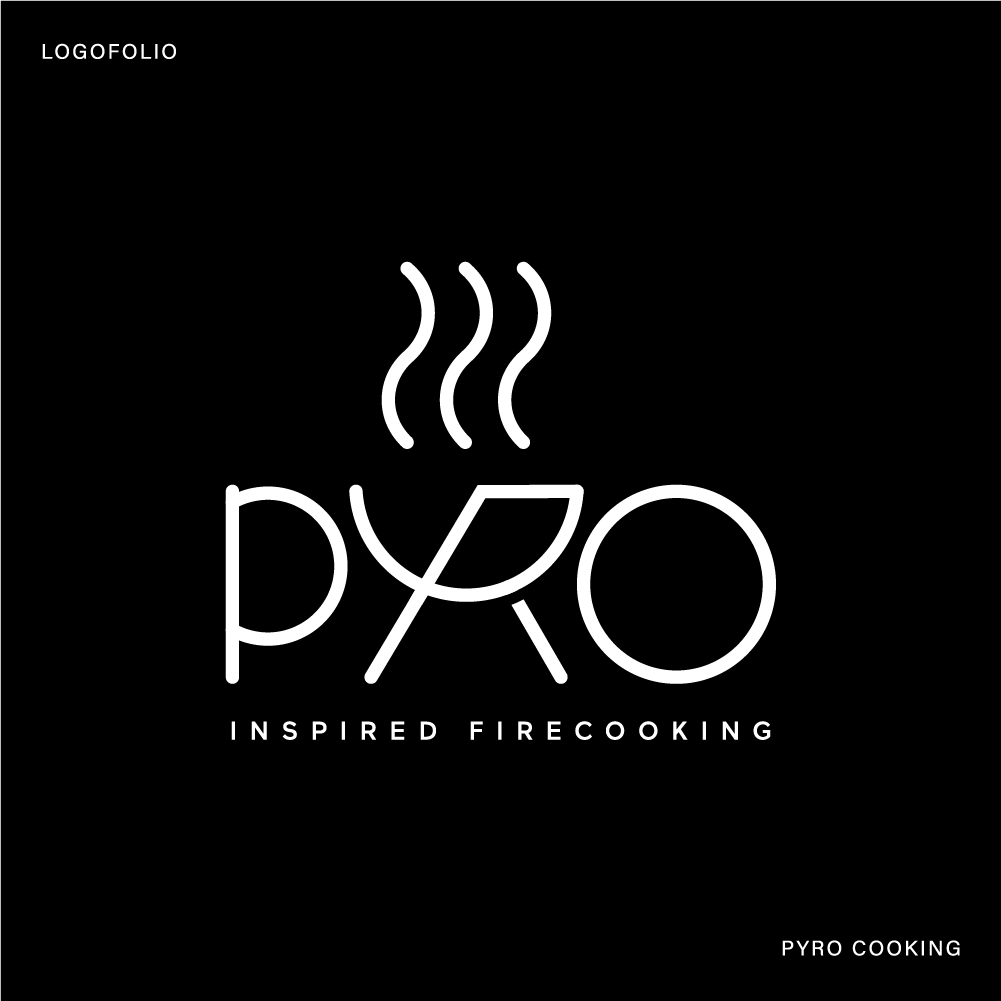 Paddybirddesign logo option for Pyro Firecooking