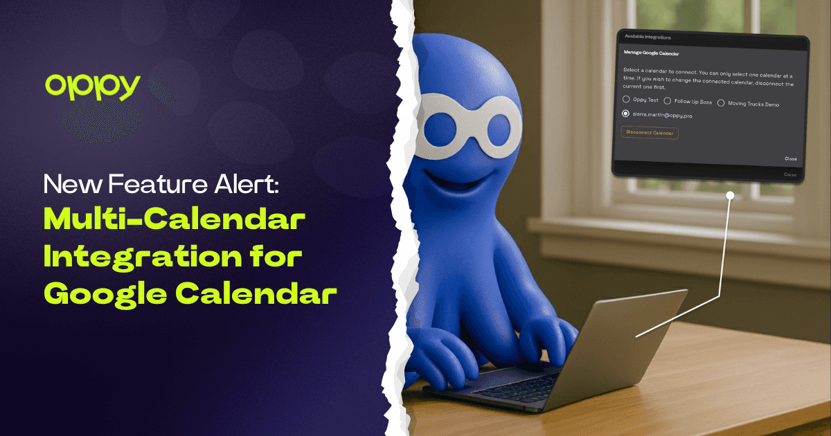 Oppy Adding Another Google calendar