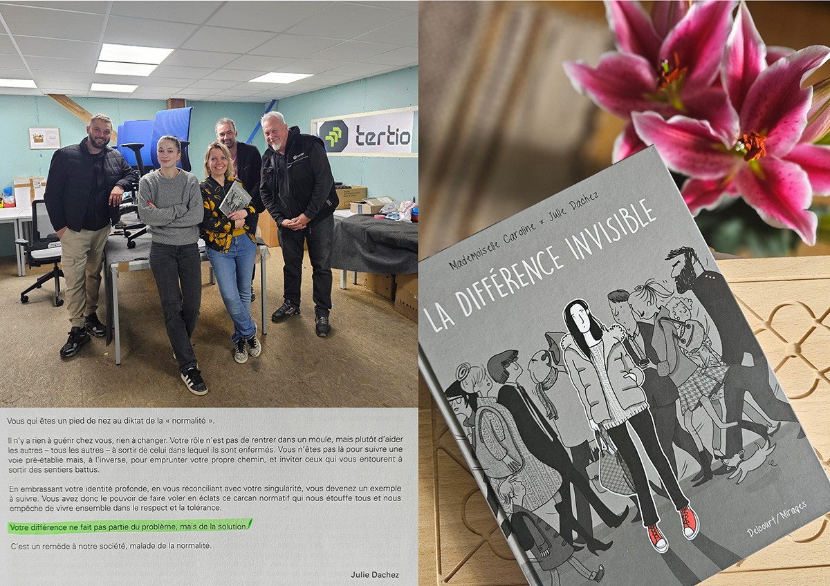 Livre "La différence invisible"