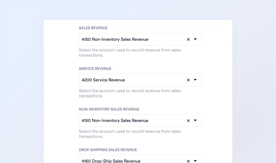 Sales GL Attribution