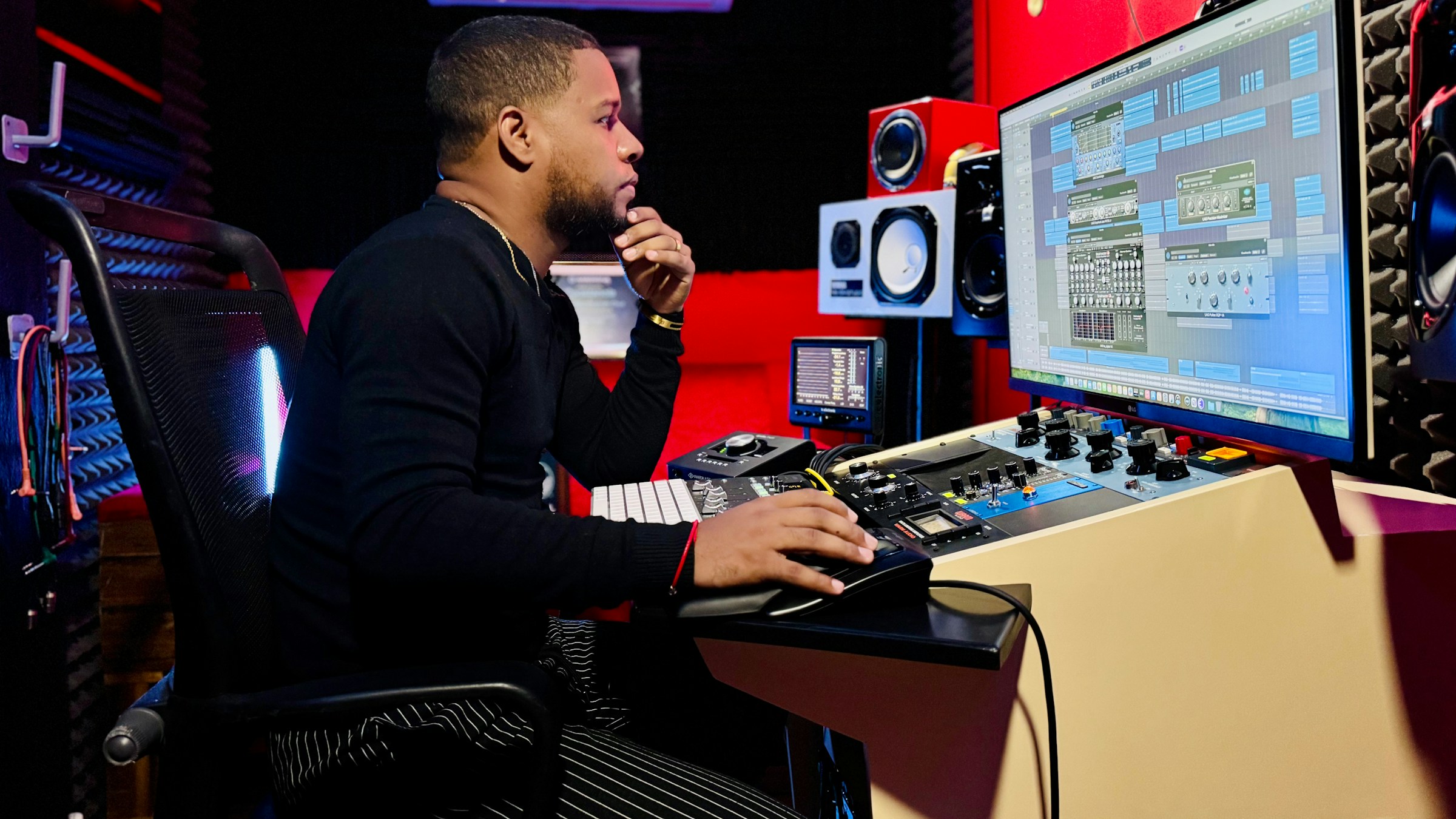 music producer working - How to Find a Music Producer