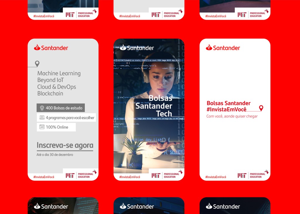 Banners de Banco Santander