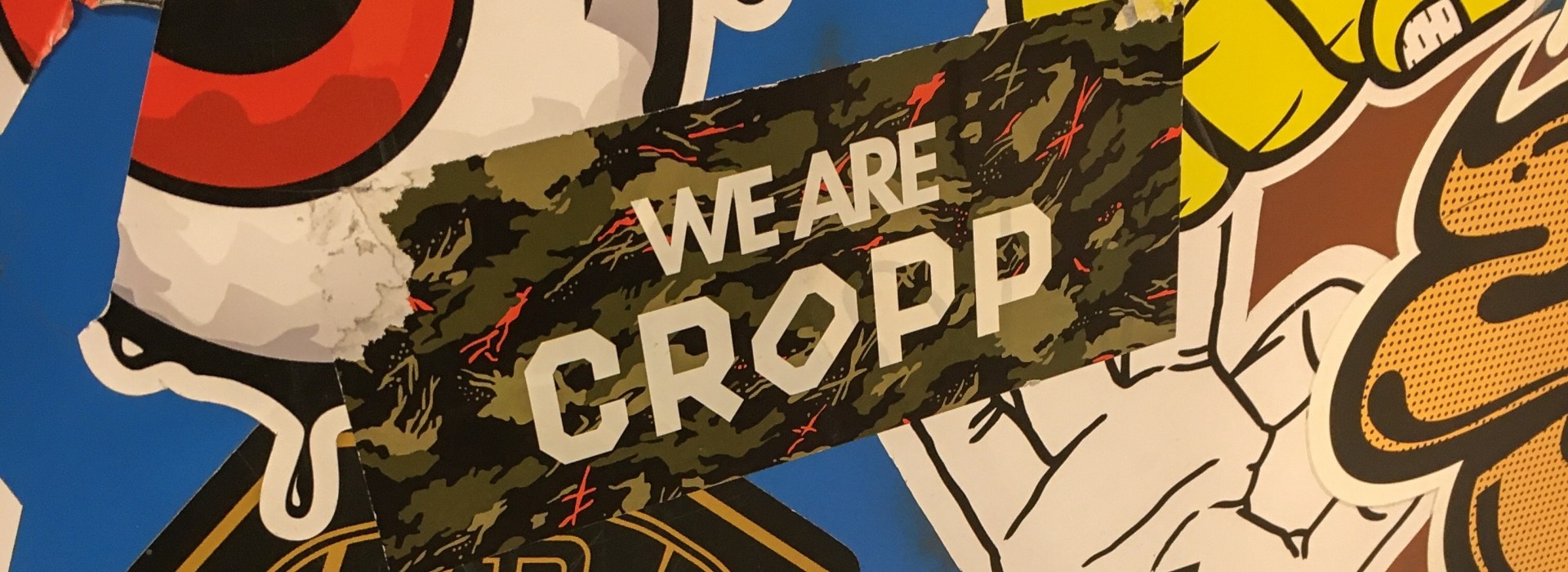 Standardowe elementy wystaw sklepowych Cropp