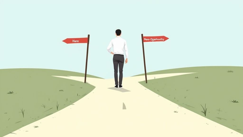 What prompted you to start looking for a new position?
