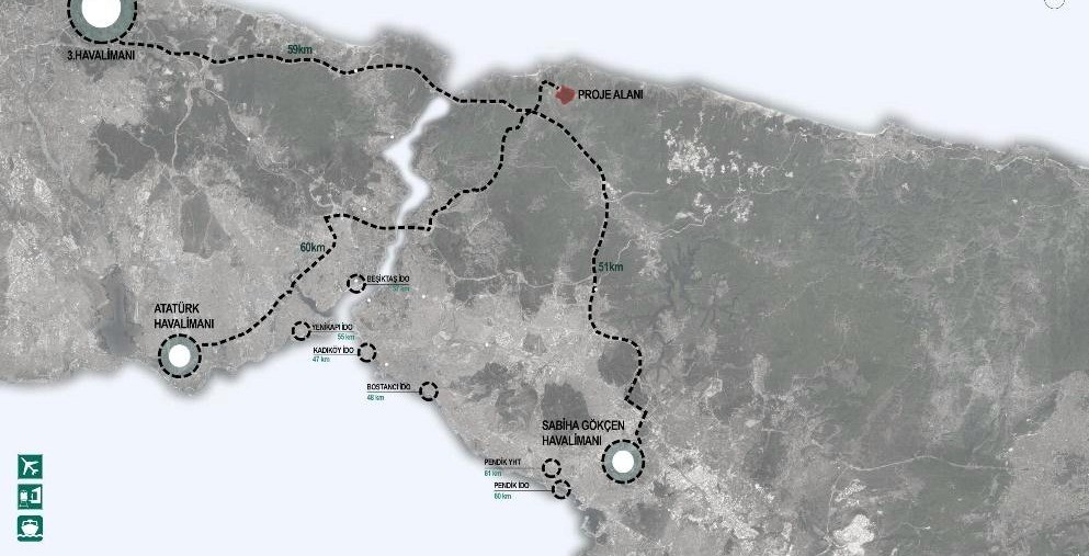 Map of the project site and its surroundings