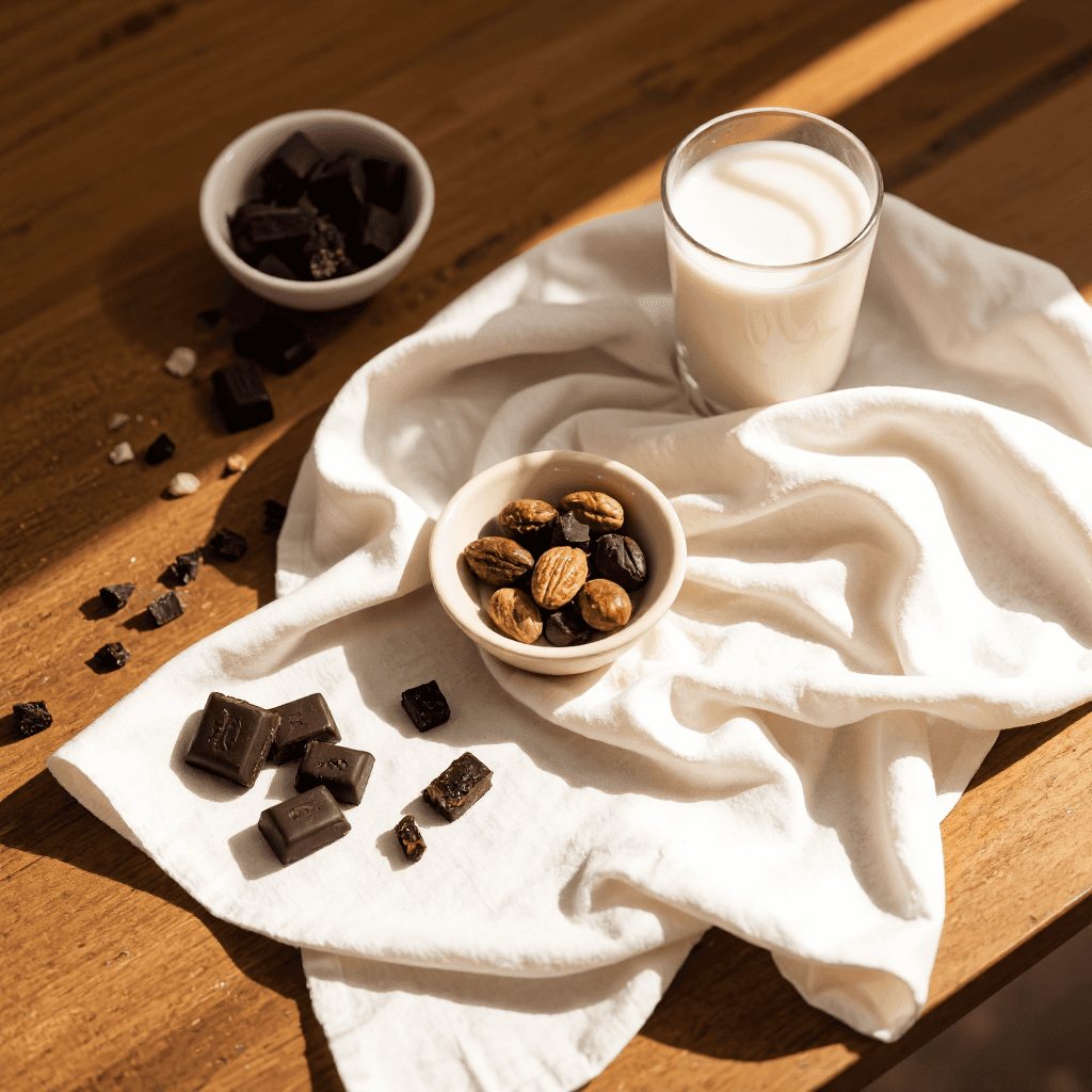 product photography of chocolate confectionery