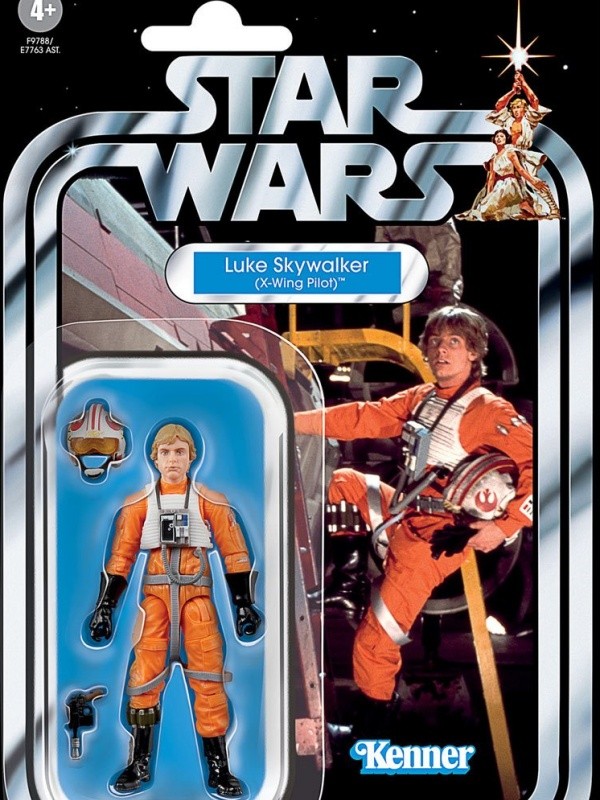 A Luke Skywalker X-Wing Pilot action figure.