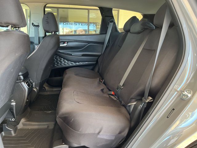 Grey Hyundai Santa Fe for rent in Kona Big Island Hawaii