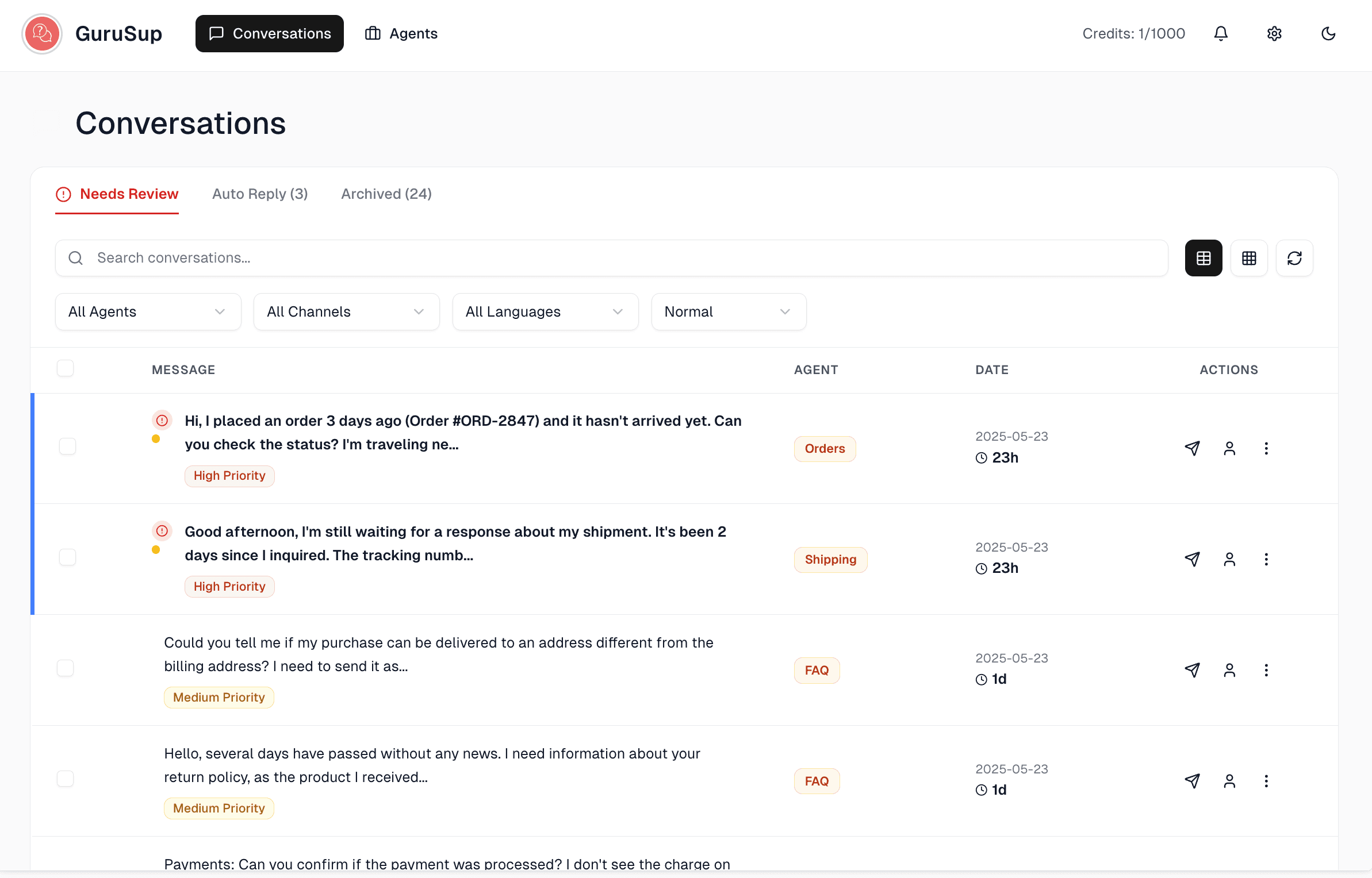 An image of Dreelio's dashboard