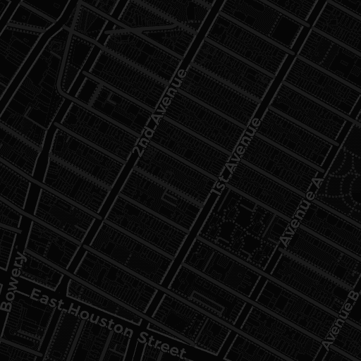 Map of New York City Streets