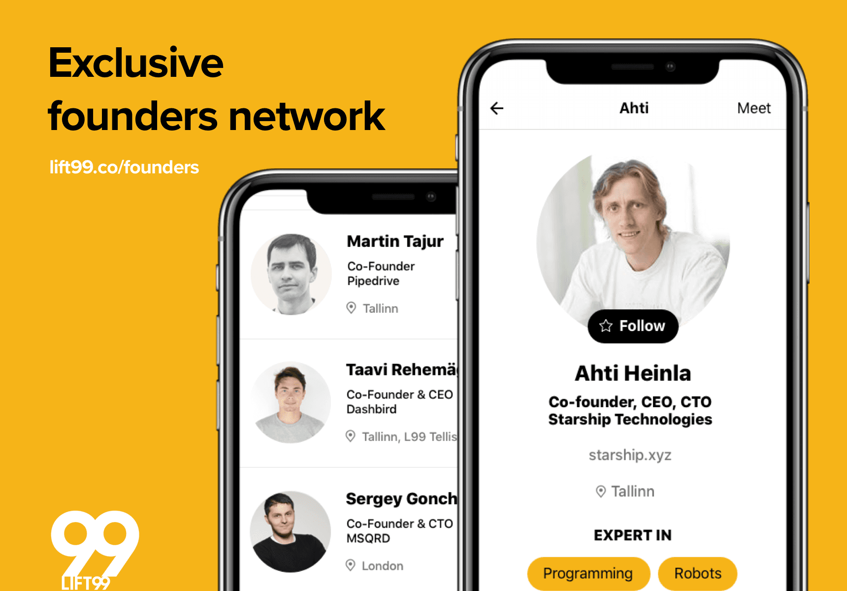  First glimpses of the LIFT99 Skillsharing Platform 
