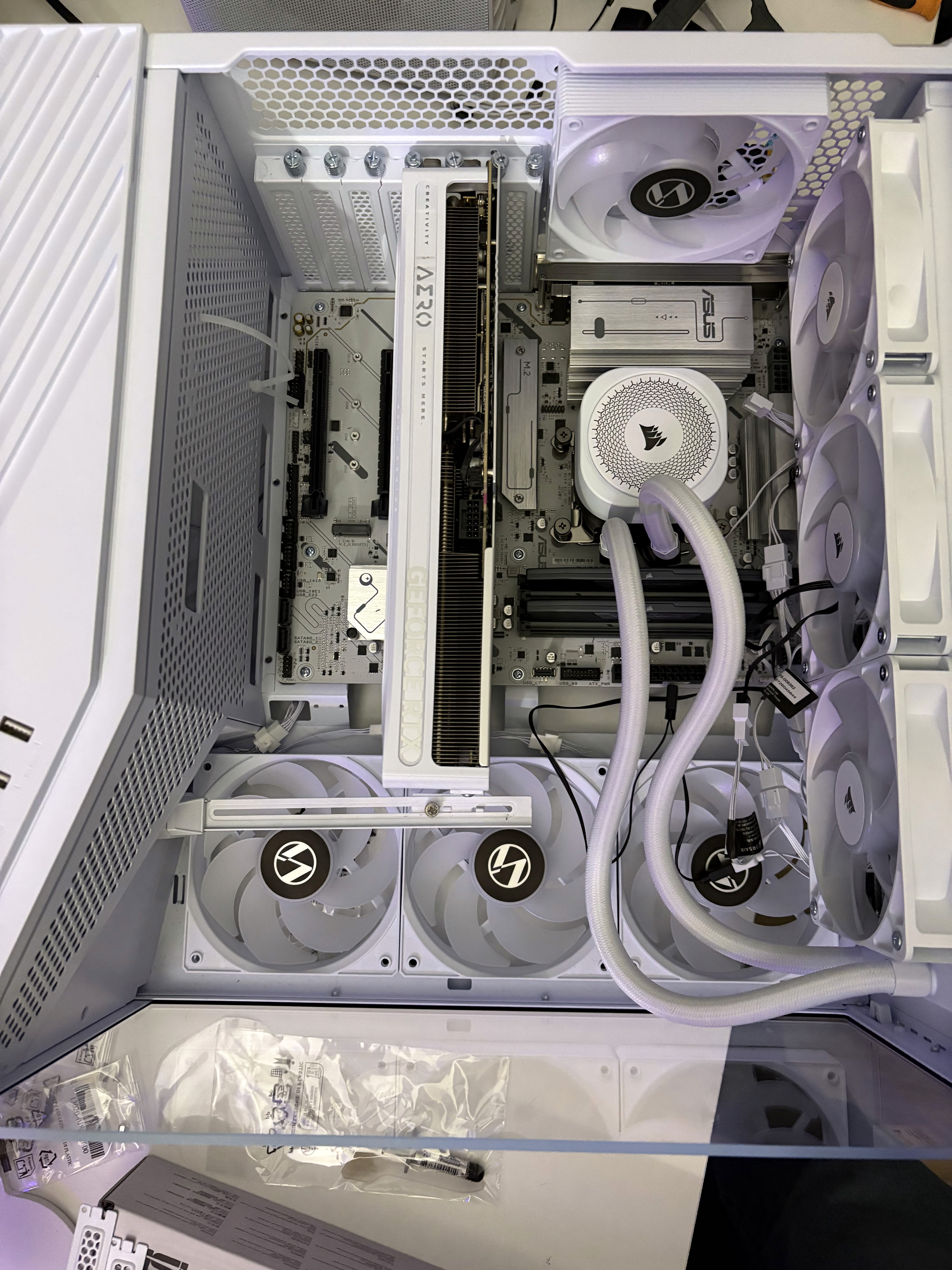 half finished build