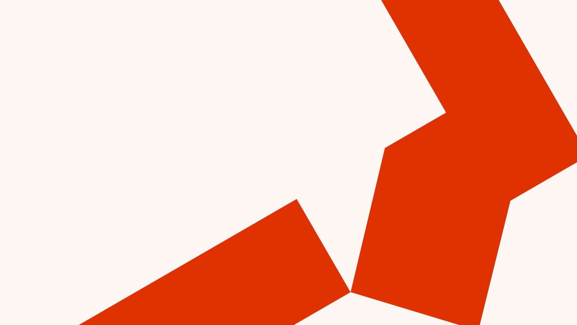 Team working in an office watching at a presentation