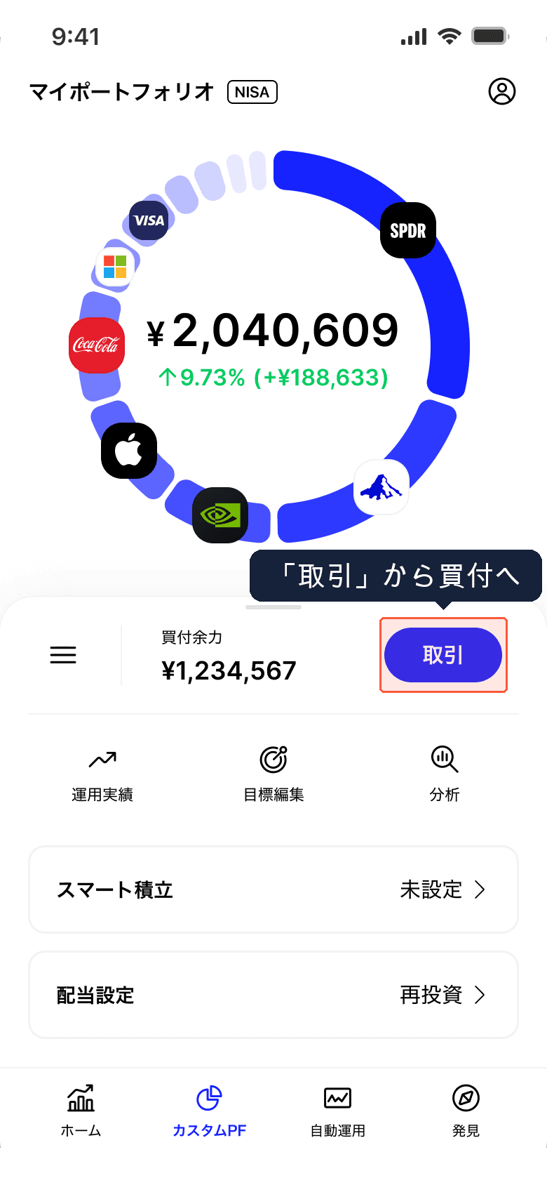 マイポートフォリオ