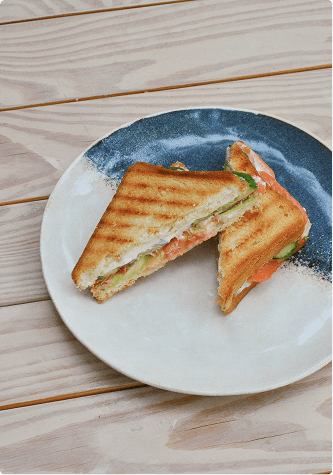 смачні сендвічі PrintPrinimatel Cafe 