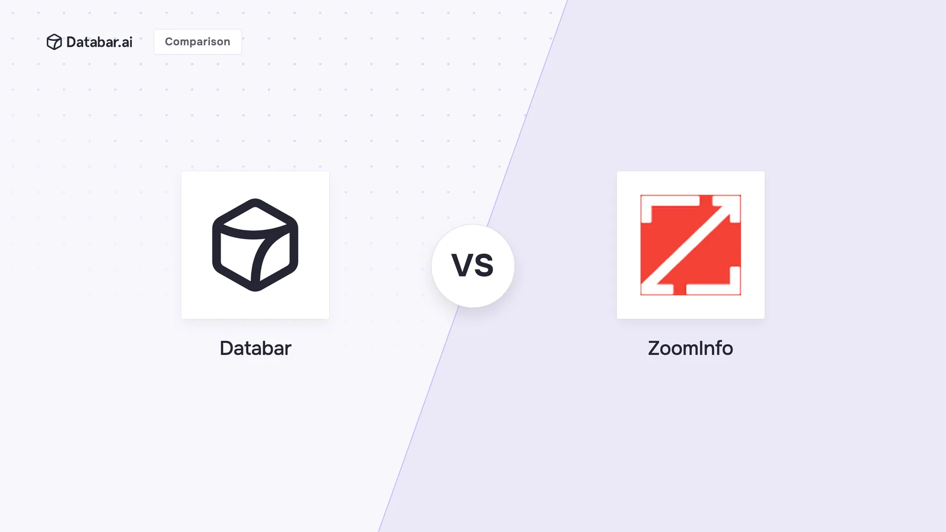 Databar vs ZoomInfo comparison