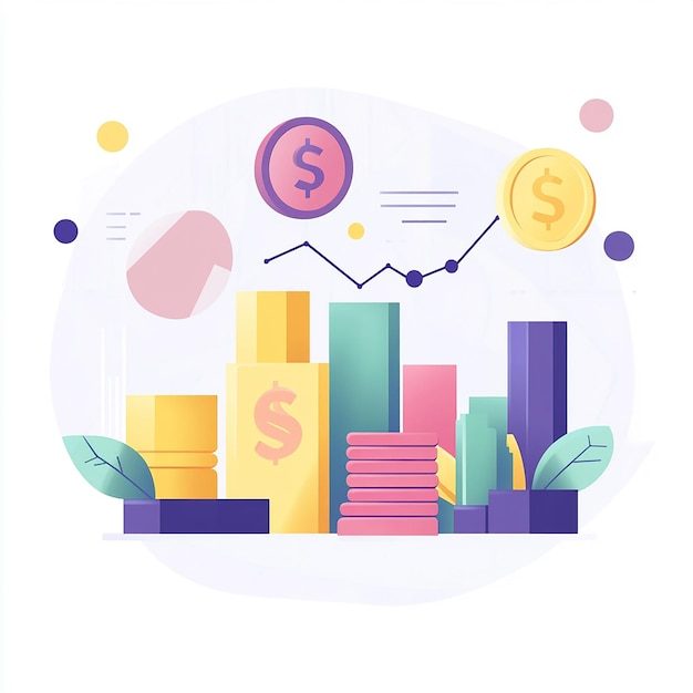 Berekening van rente met calculator en documenten