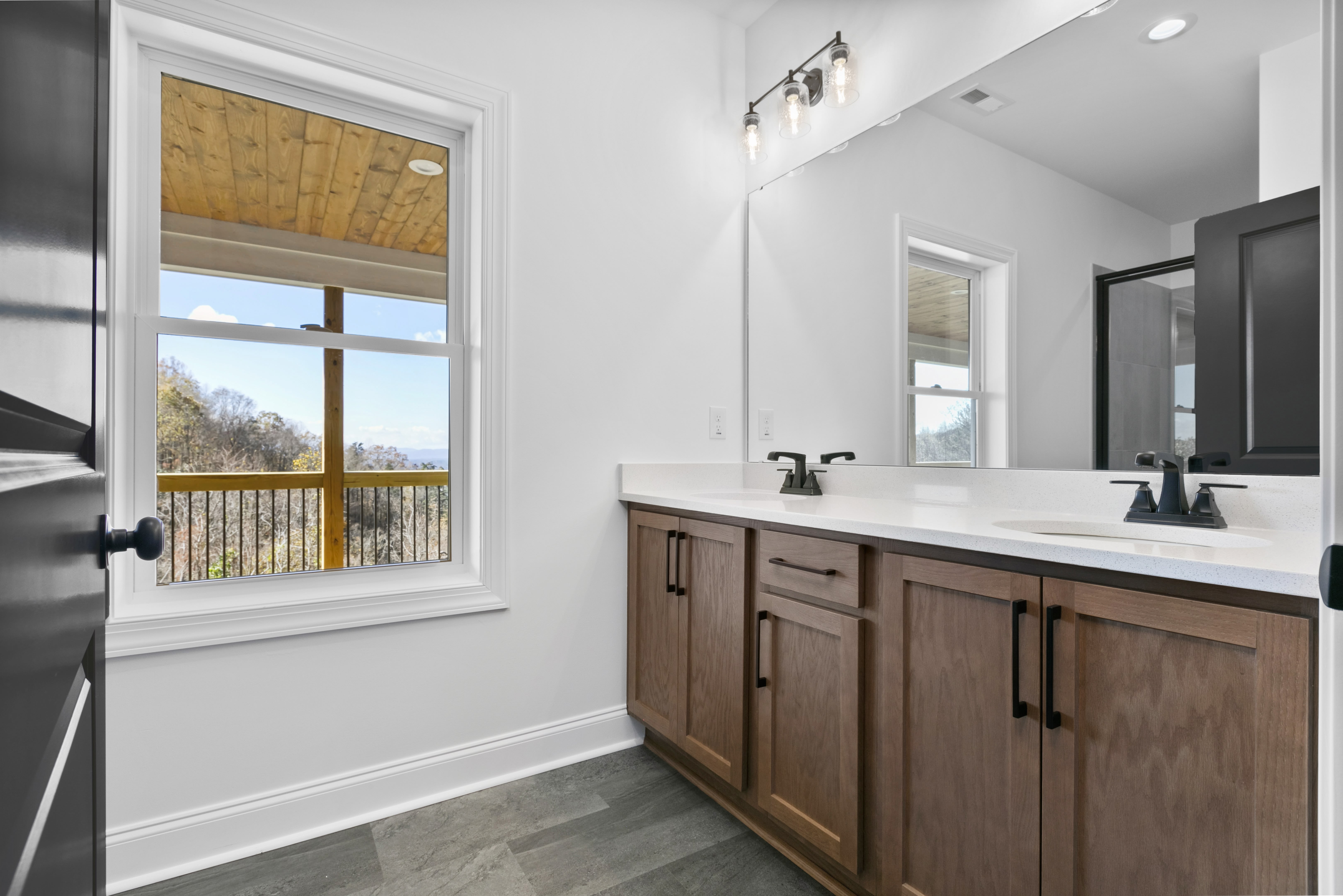 Custom Bathroom with double vanity in GA,TN,NC, and SC