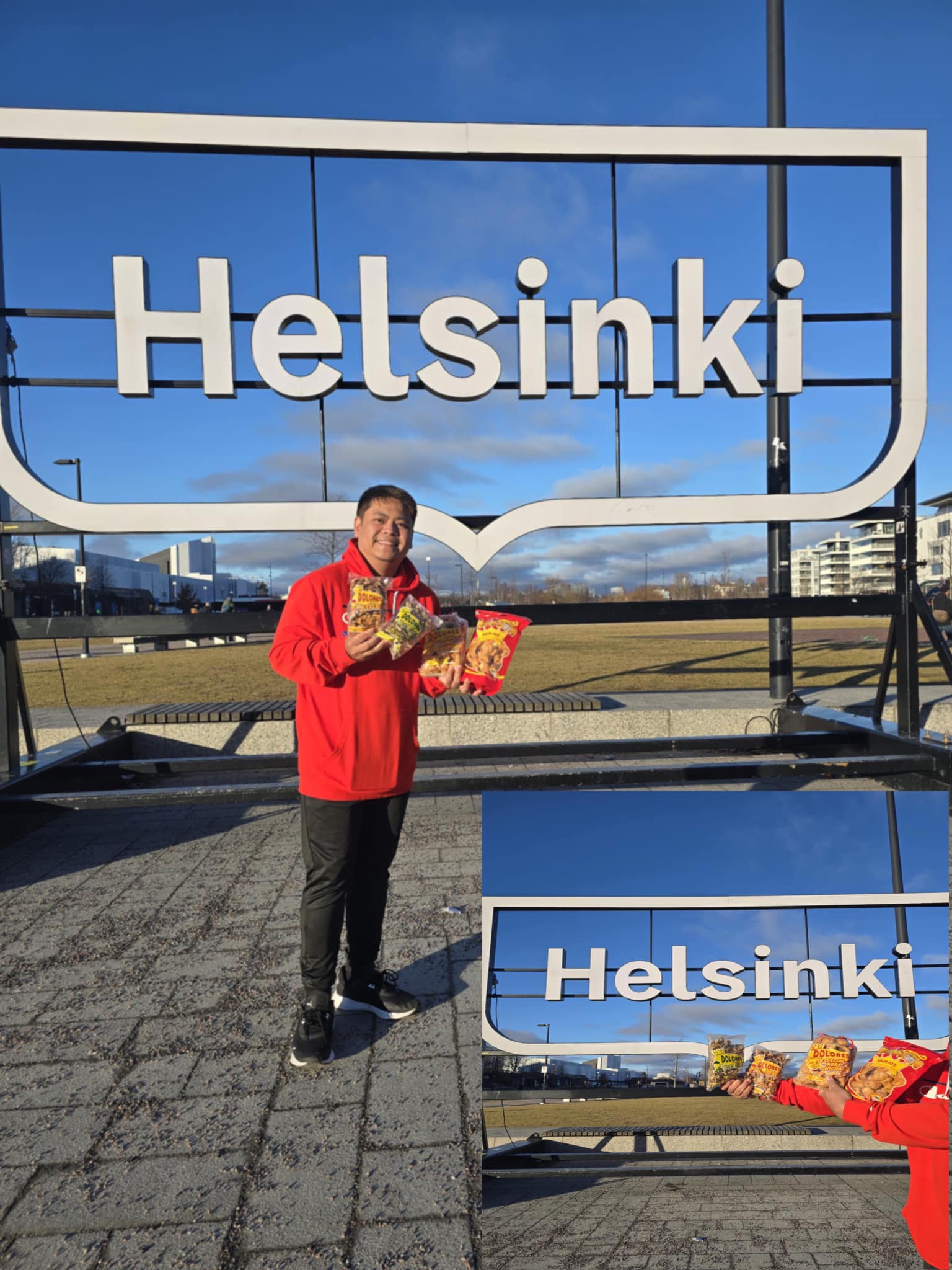 a woman holding a red flower