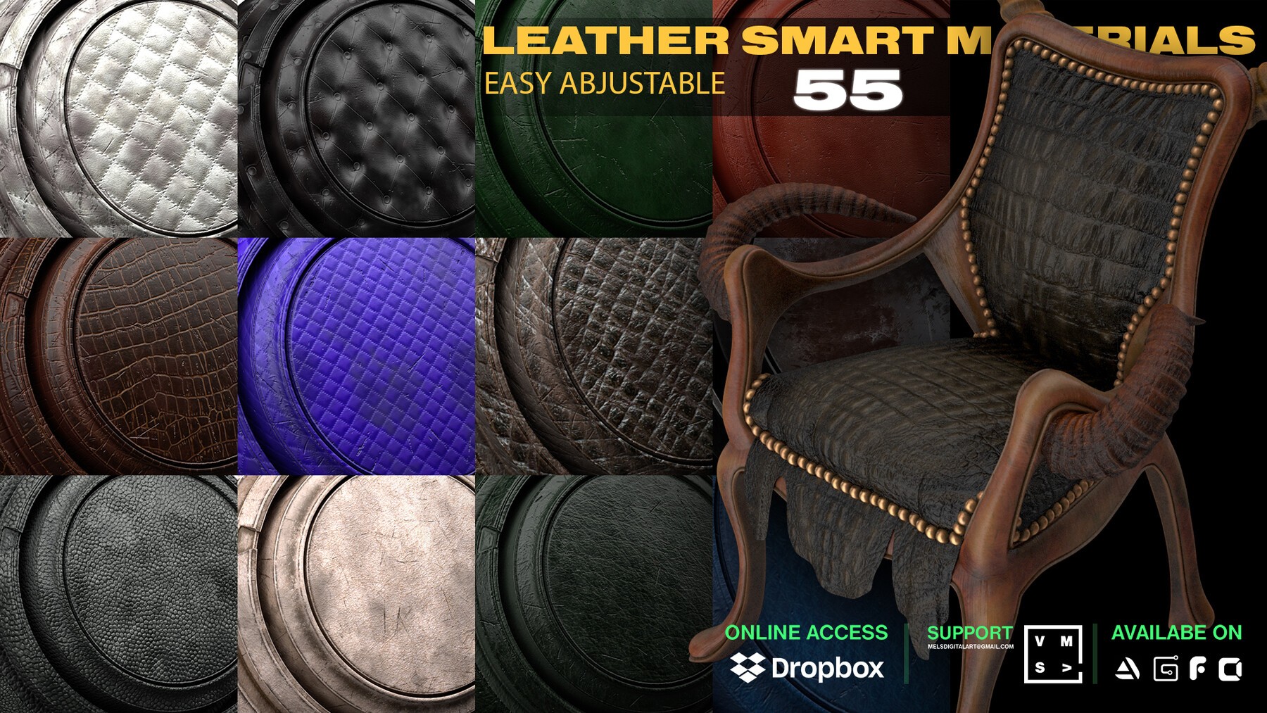 55 Leather Smart Materials