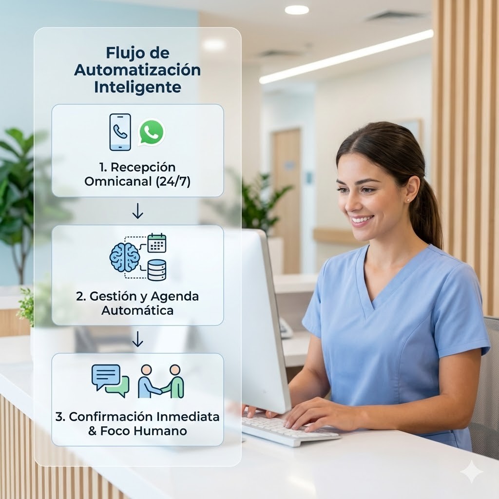 automatixzacion con ia para clinicas