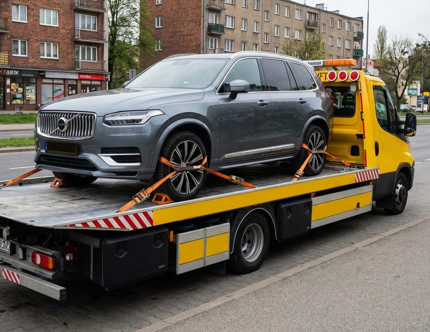 transport auta lawetą koszt pomocy drogowej