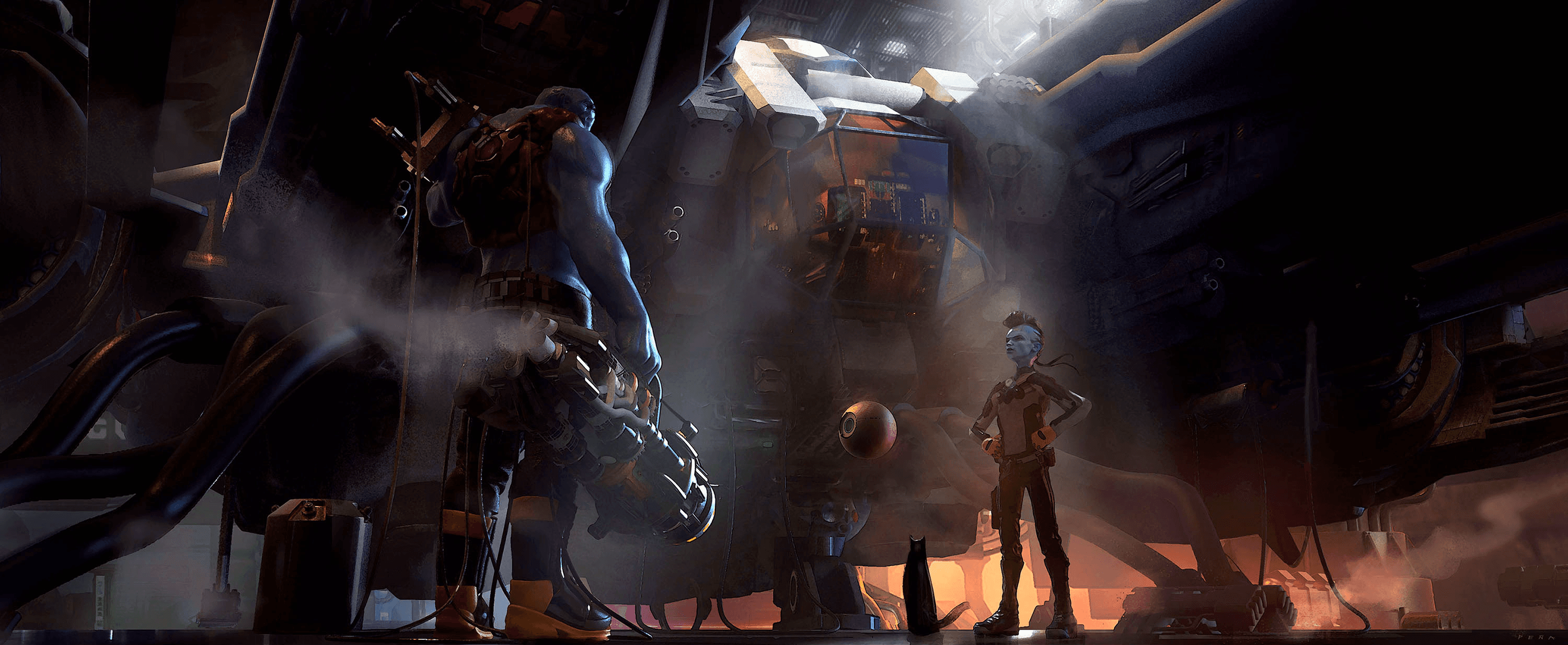 BOLO & KATO concept art – narrative-driven environment exploring survival and purpose