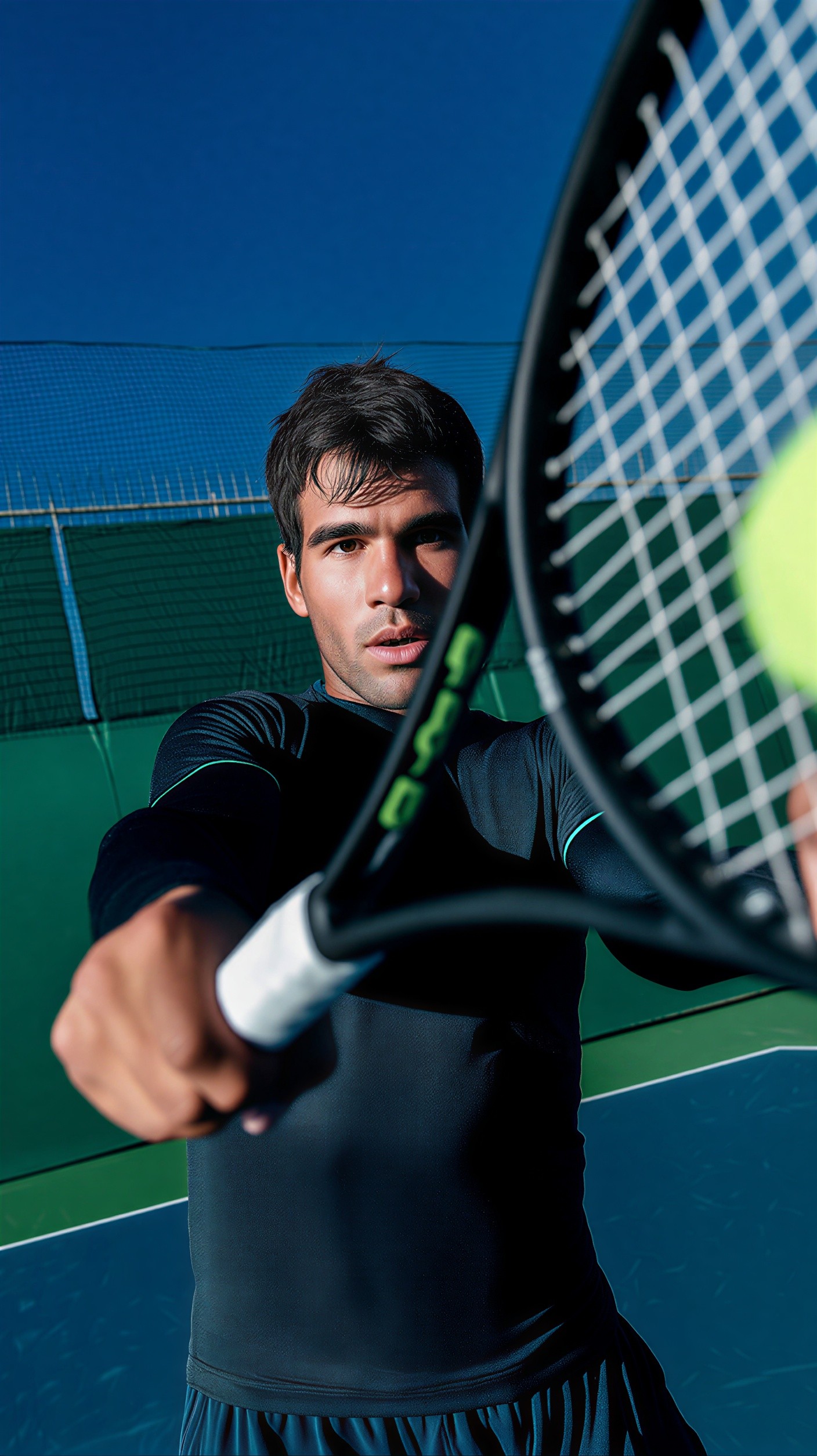 Male tennis player