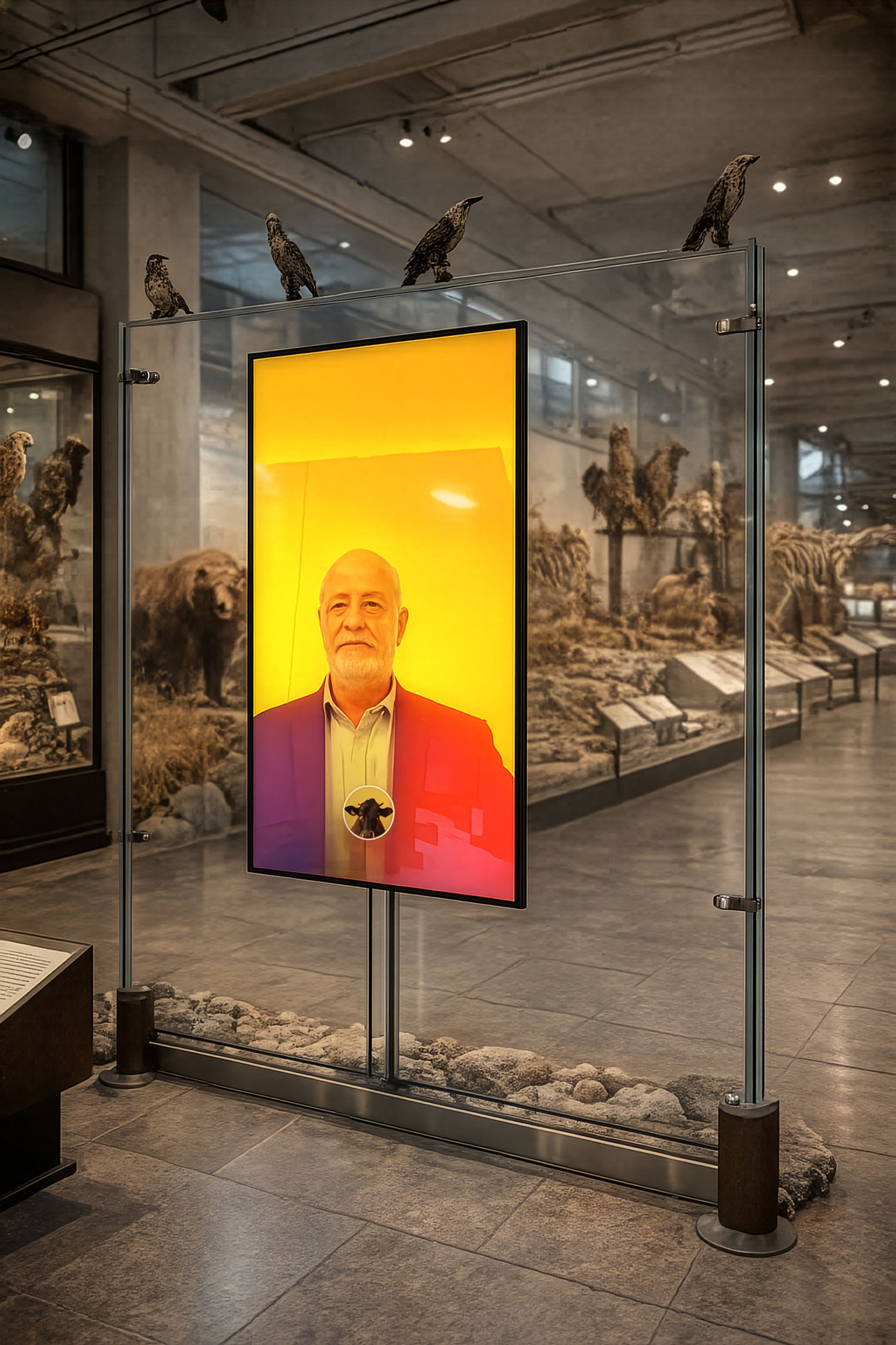 Esempio di tecnologia AR e face tracking in tempo reale per esperienze immersive nei musei – Gotham Studio