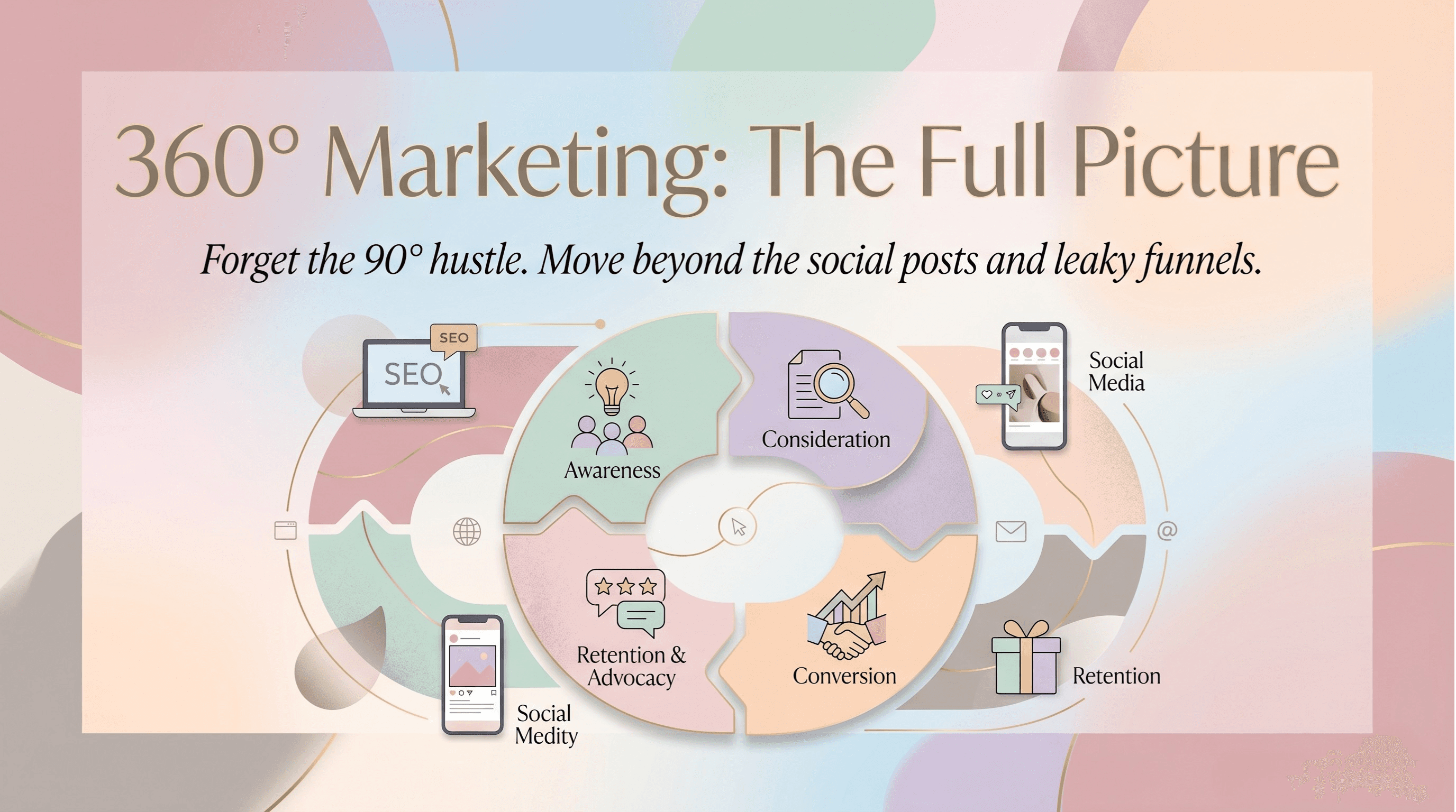 360 degree marketing strategy | full funnel marketing agency | brand and marketing agency