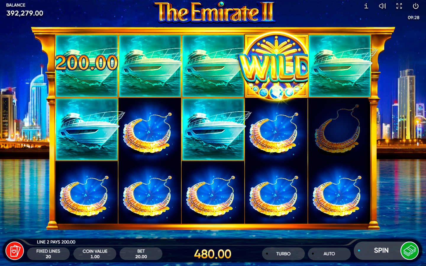 The Emirate 2 - capture officielle Endorphina