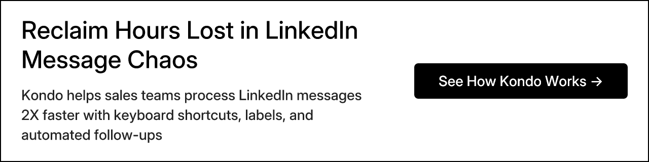 Reclaim Hours Lost in LinkedIn Message Chaos