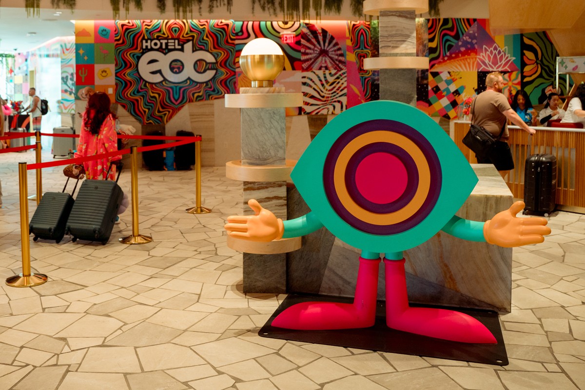 Virgin Hotels Las Vegas lobby