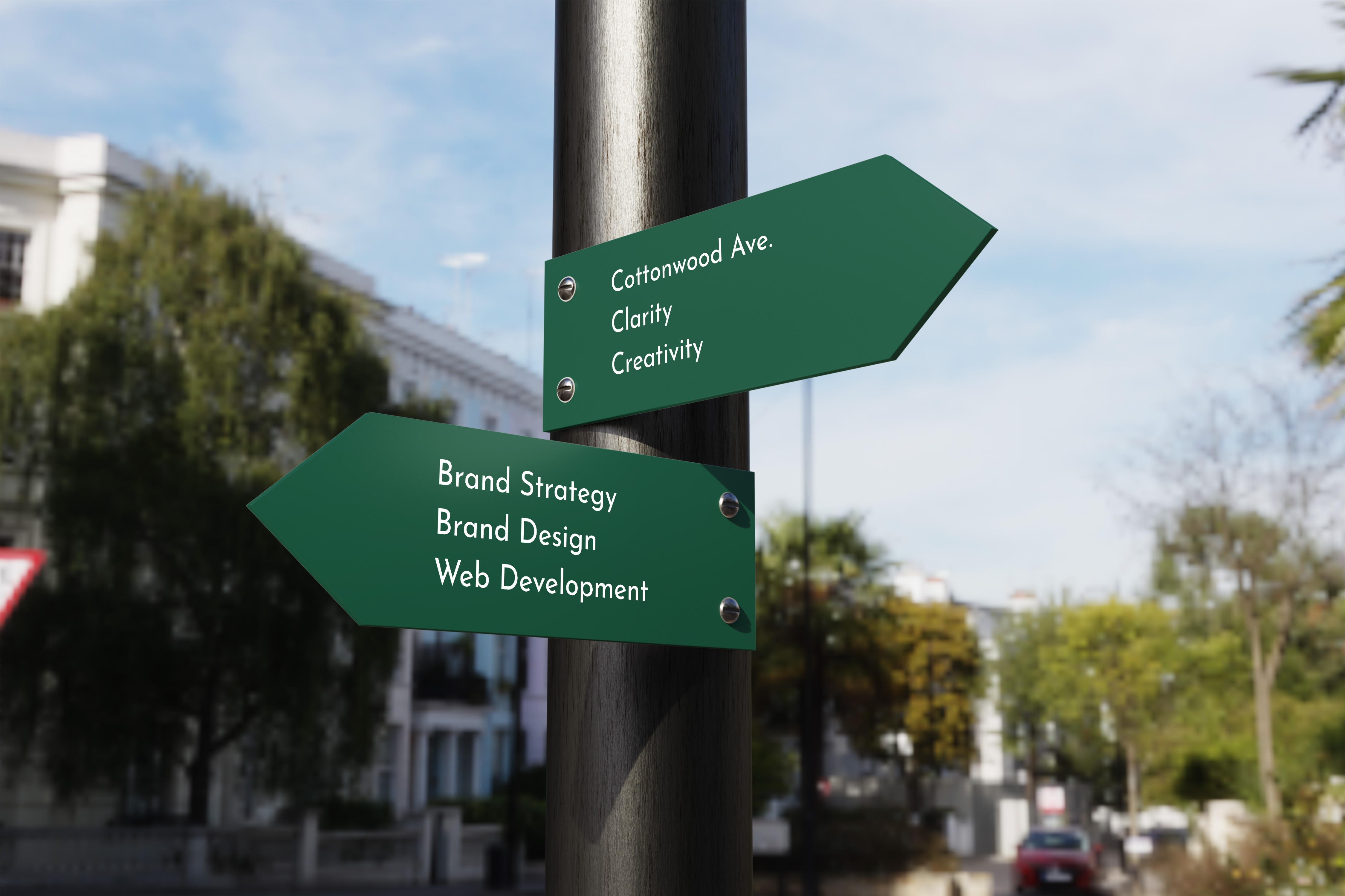 Example work of branding design