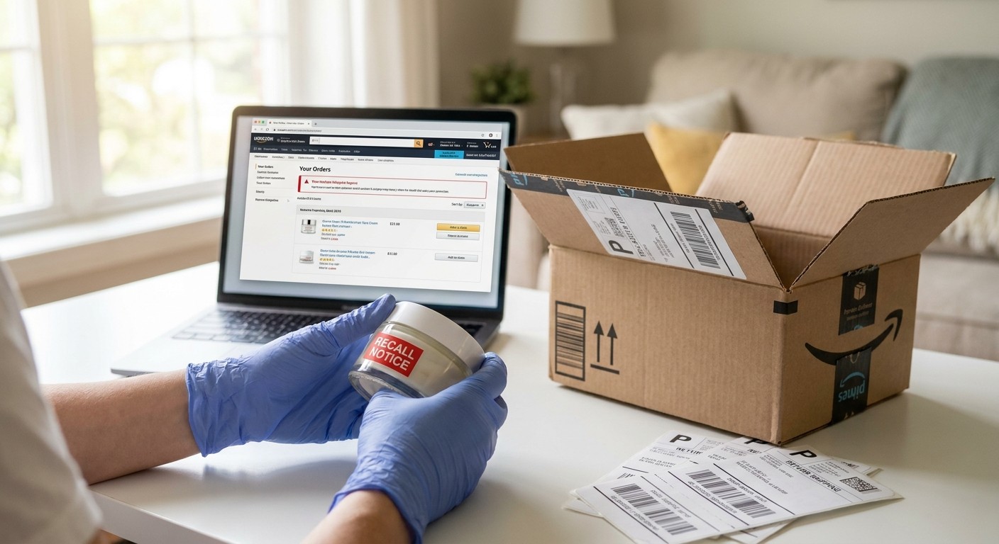 How to handle an Amazon beauty product recall