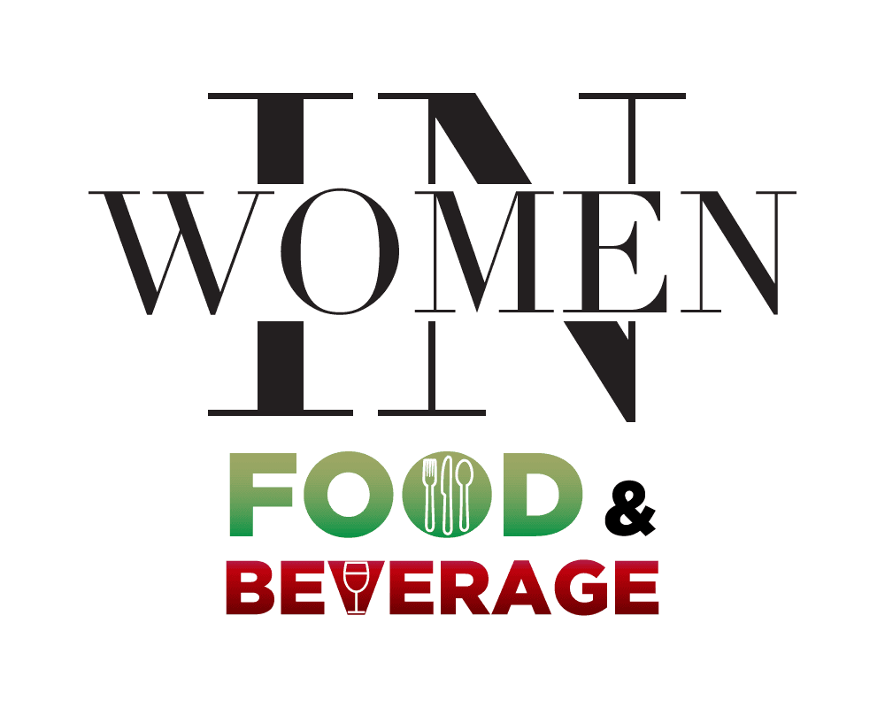 "Women In Food&Beverage" logo for AKINASIA by Suzaku Productions